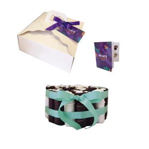 Torta mini cuchufli gourmet 40 unidades rellenos surtidos - Express