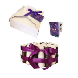 Torta mini cuchufli gourmet 50 unidades rellenos surtidos - Express