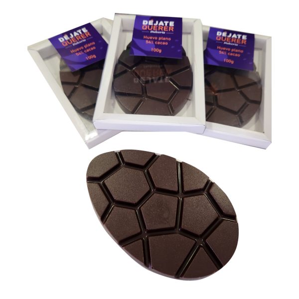 Huevo plano 54% cacao