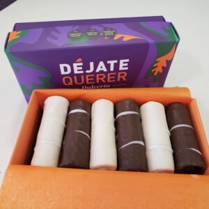 Caja mini cuchufli gourmet 12 unidades relleno dulce de leche - Express