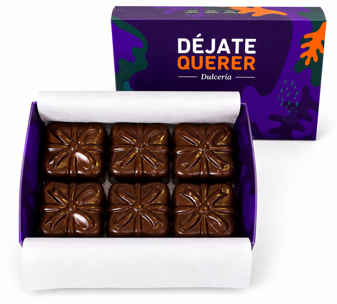Alfajor caja mediana 6 unidades express